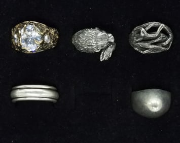 5 Odd Sterling Rings