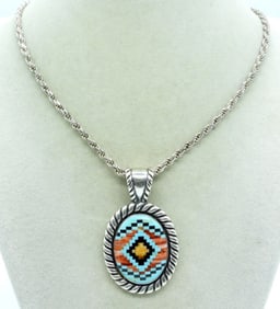 Carolyn Pollack Southwest 925 Necklace