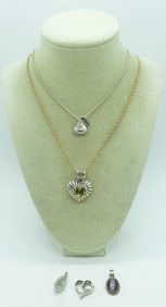 Sterling Candy Kiss Necklace & More