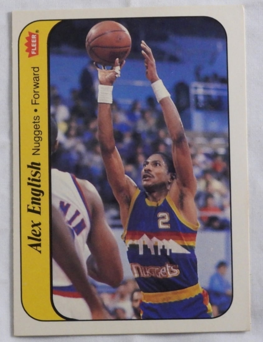 Alex English Fleer Number 4 Of 11 (1 of 2)