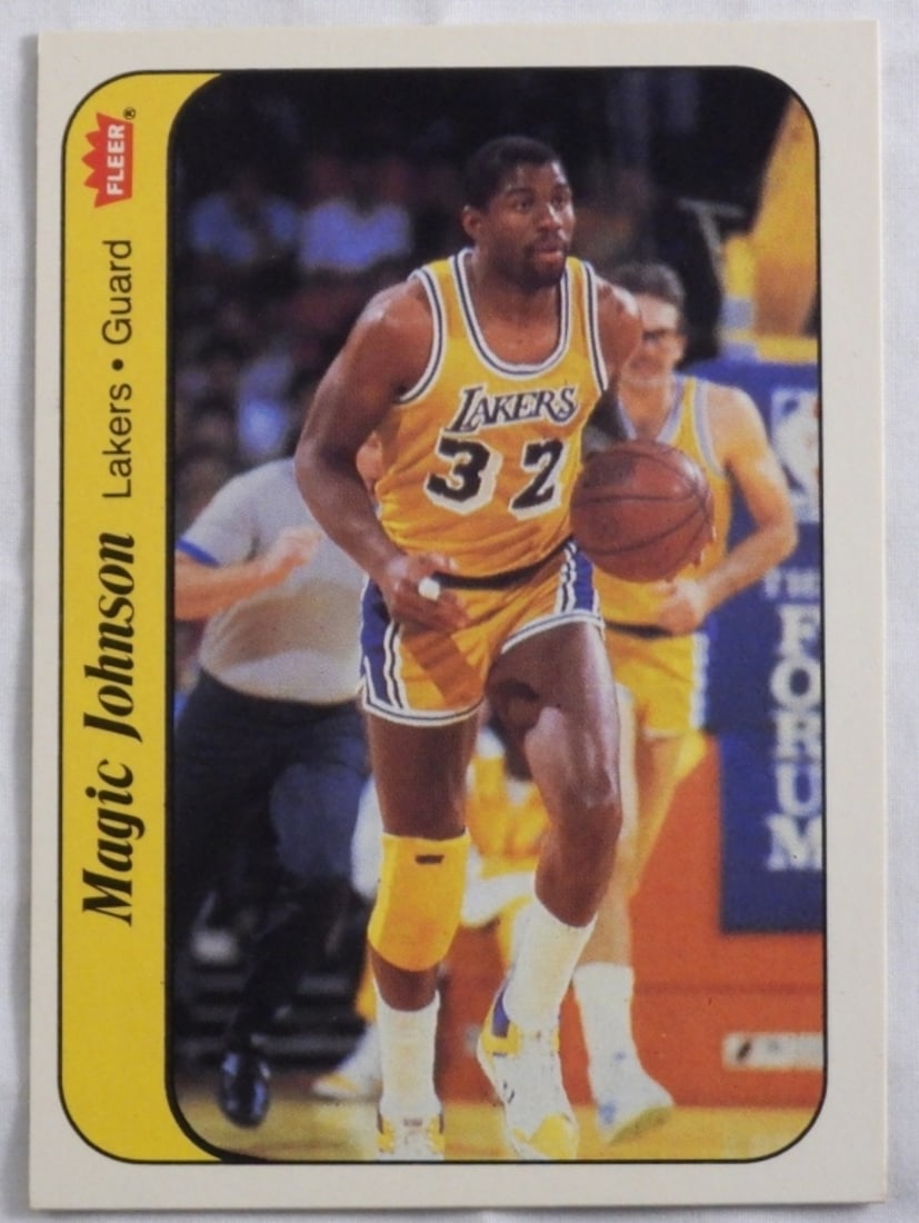 Magick Johnson Fleer Number 7 Of 11: Visit us on Facebook!