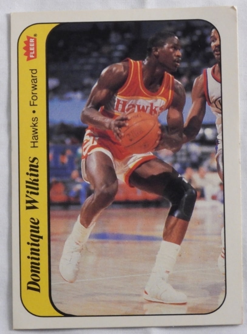 Fleer Number 11 Of 11 Dominigue Wilkins (1 of 2)