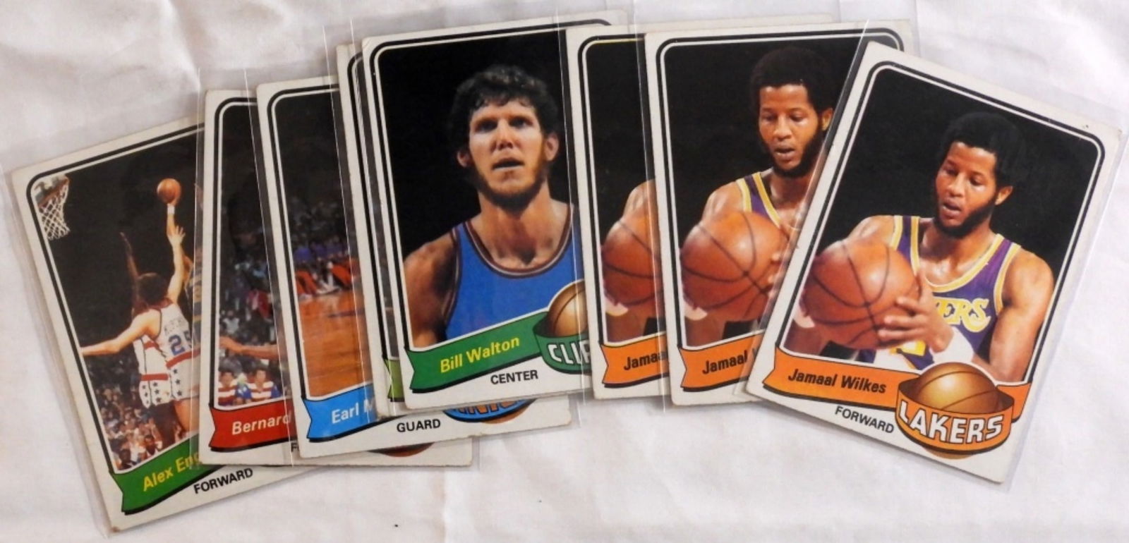 (8) 1979 TOPPS Player Cards (1 of 2)
