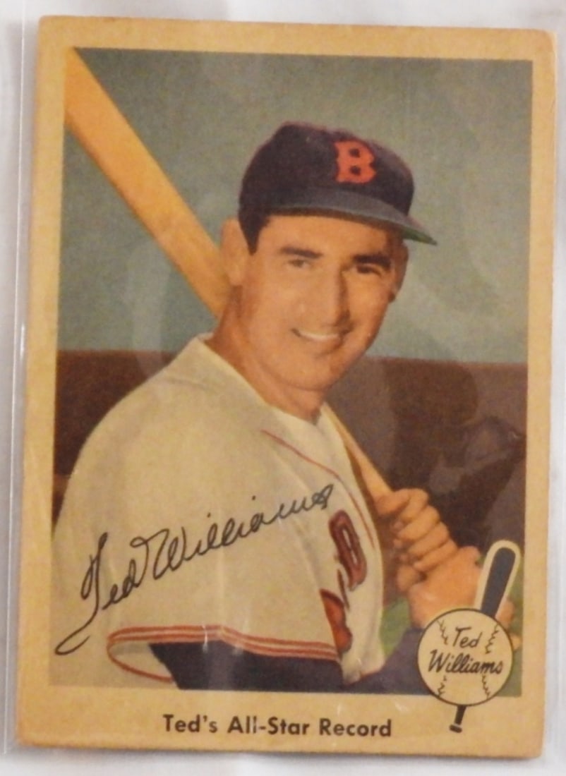 Ted Williams Collectible Playing Card: #63 Baseballs greatest Ted Williams
