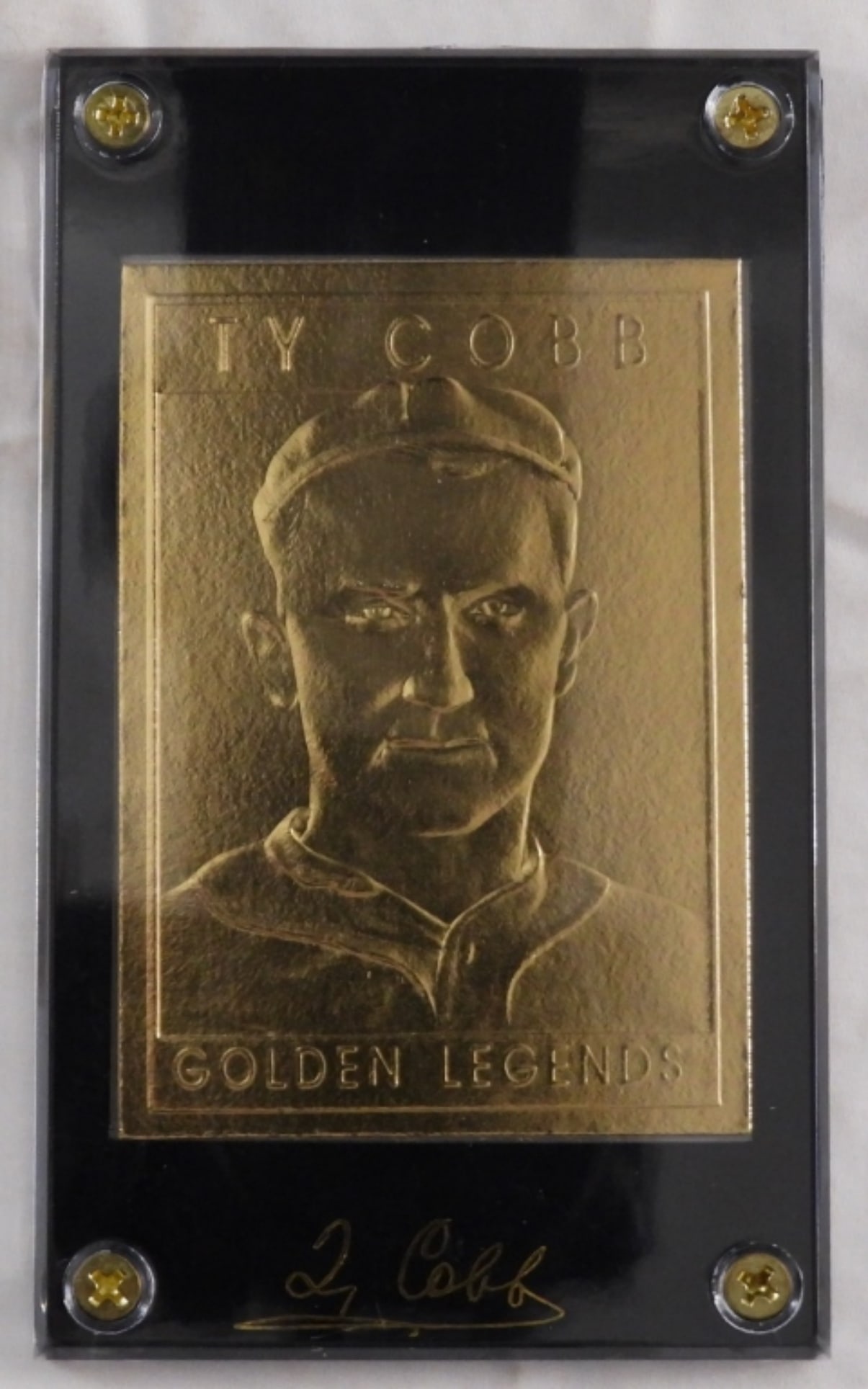 Ty Cobb Golden Legends Card (1 of 2)