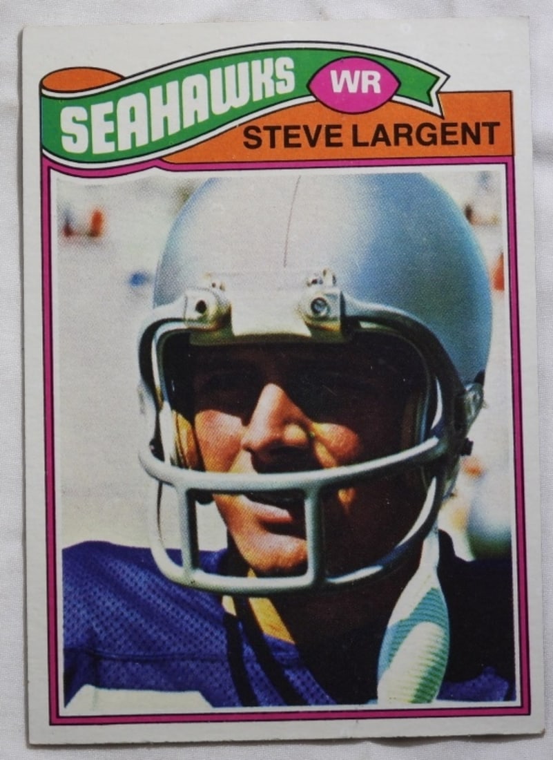 Steve Largent TOPPS Number 177 (1 of 2)