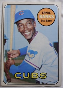 TOPPS Card Number 20 Earnie Banks