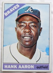 TOPPS Card Number 500 Hank Aaron