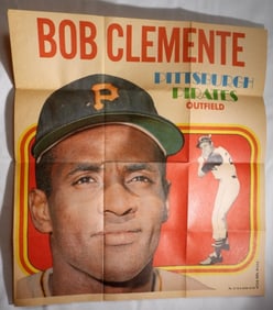 Bob Clemente Number 21 Of 24 TOPPS Page