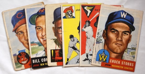 (6) TOPPS Baseball Card