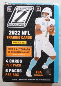 Zenith Football 2022 NFL Trading Cards