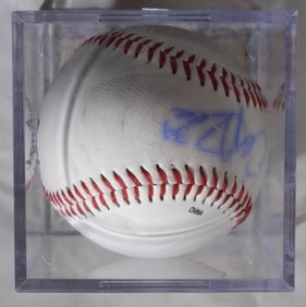 Cliff Lee Signed Baseball