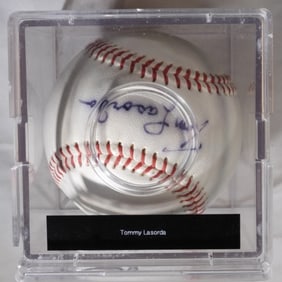Tommy Lasorda Signed Baseball