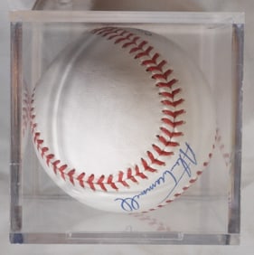 Alan Trammell Signed Baseball