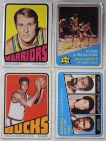 (4) TOPPS Baseketball Cards