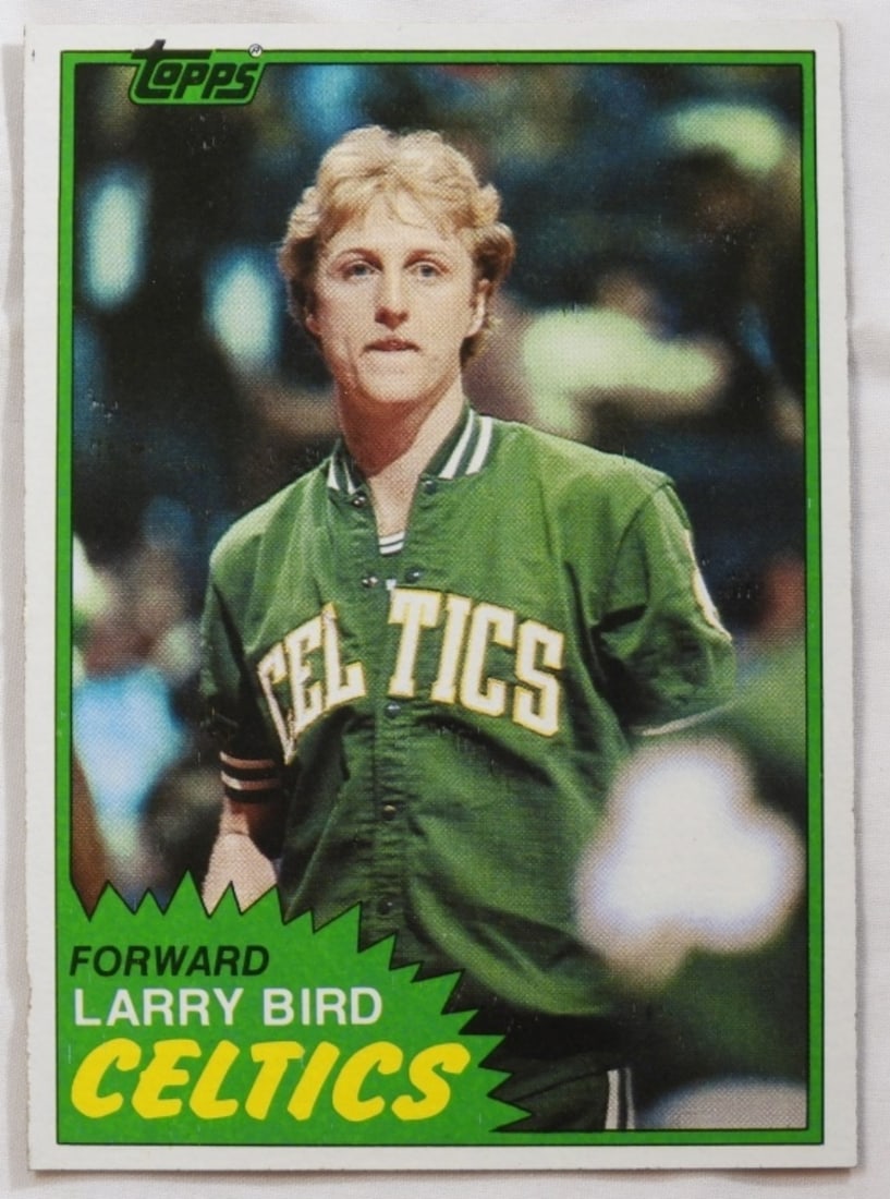 Larry Bird TOPPS Card (1 of 2)
