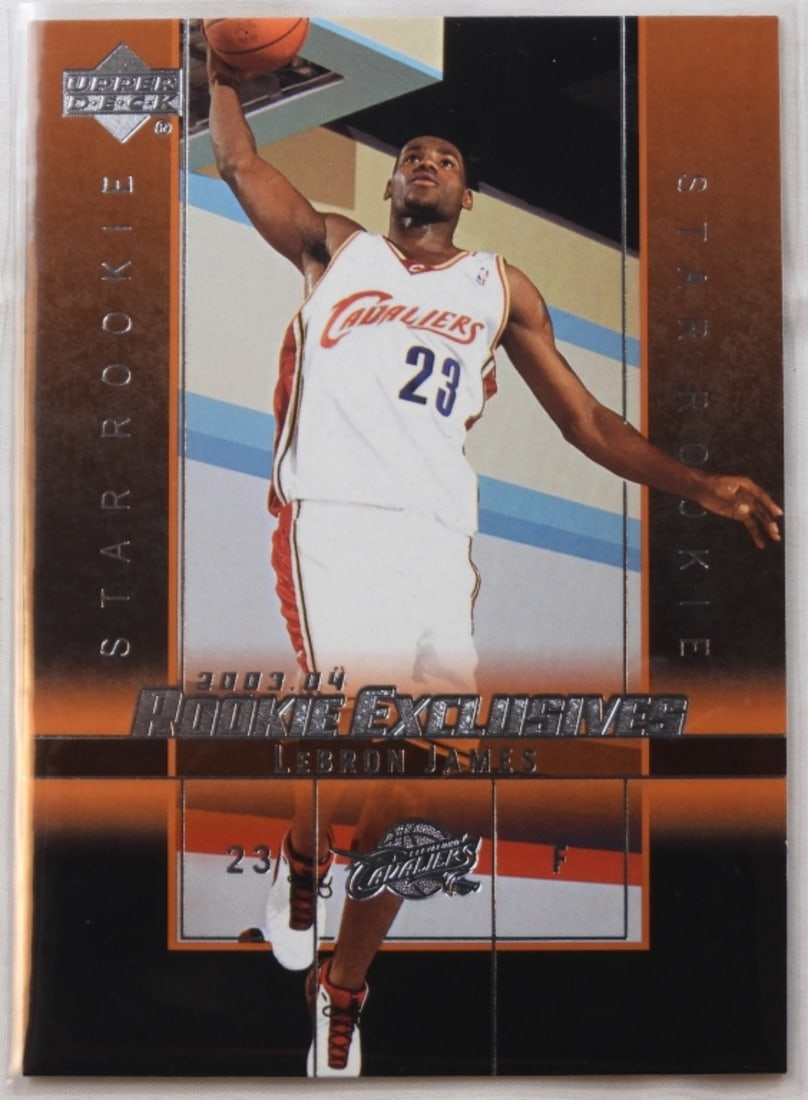 LeBron James 2003-04 Rookie Exclusives: Good condition