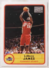 LeBron James TOPPS 2003 Card