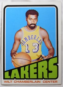 Wilt Chamberlain TOPPS 1968 Card