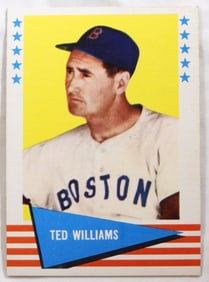 Ted Williams F.H.F Card