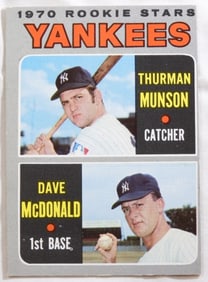 Thurman Munson & Dave McDonald Card