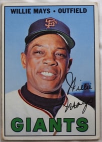 Willie Mays TOPPS #200 1967