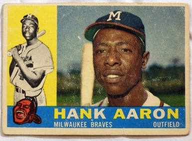 Hank Aaron #300 TOPPS