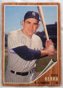 Yogi Berra #360 TOPPS 1962
