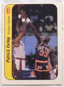 Patrick Ewing 1986 Fleer Sticker #6 Of 11