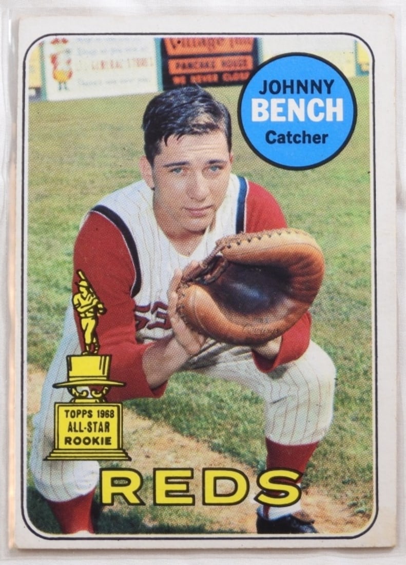 Johnny Bench TOPPS 1968 All-Star Rookie #95 (1 of 2)
