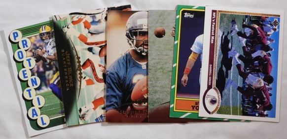 Variety Of (6) Different Football Cards