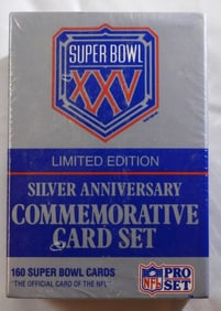 Silver Anniversary Commemorative Card Set