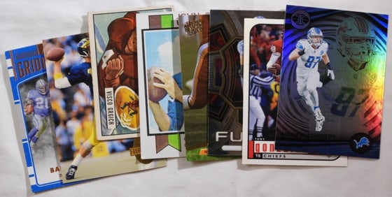 Variety Of (8) Different Football Cards