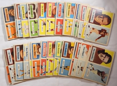 Variety Of (40) TOPPS Football Cards