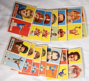 (15) TOPPS Football Cards