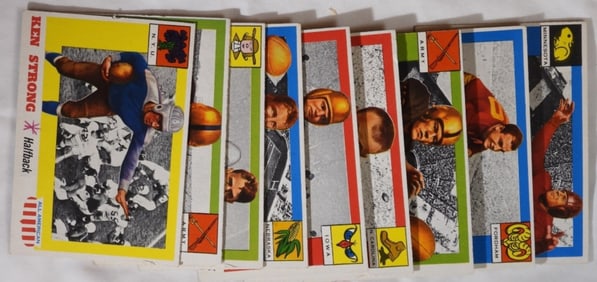 (9) TOPPS Football Cards