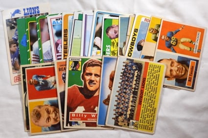 Various Different (13) Football Cards