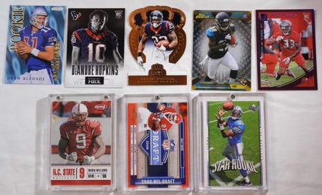 (8) Different Football Cards