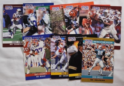 (11) Pro Set Football Cards