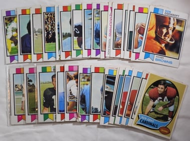 (30) TOPPS Football Cards