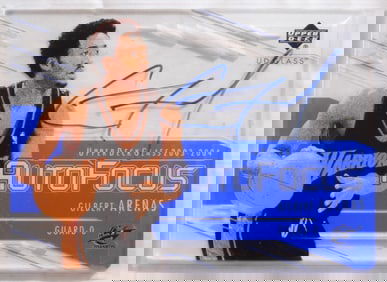 Gilbert Arenas Auto Focus Autographed Card