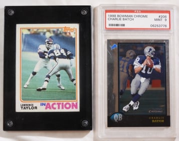 (3) Football Cards