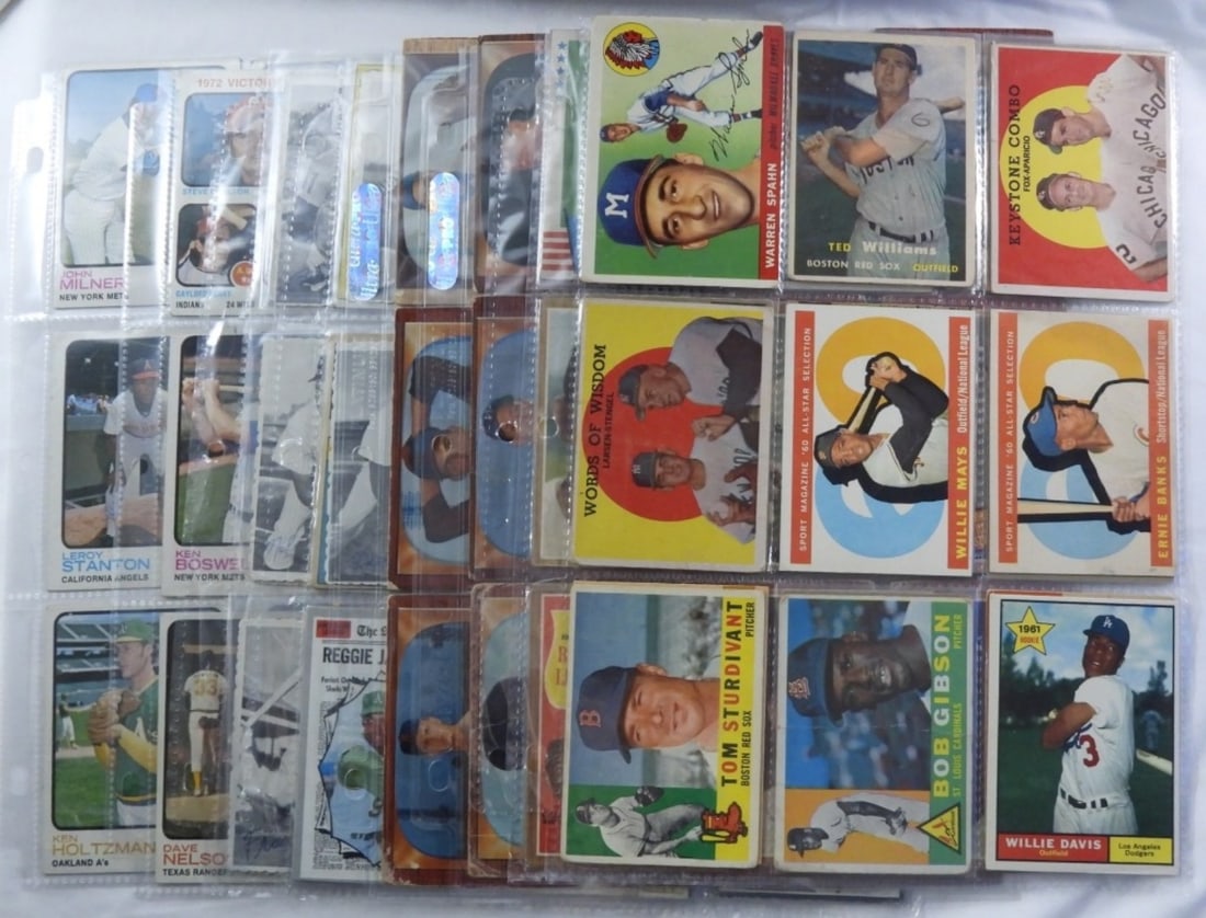Large Mixed Lot Baseball Cards (1 of 2)