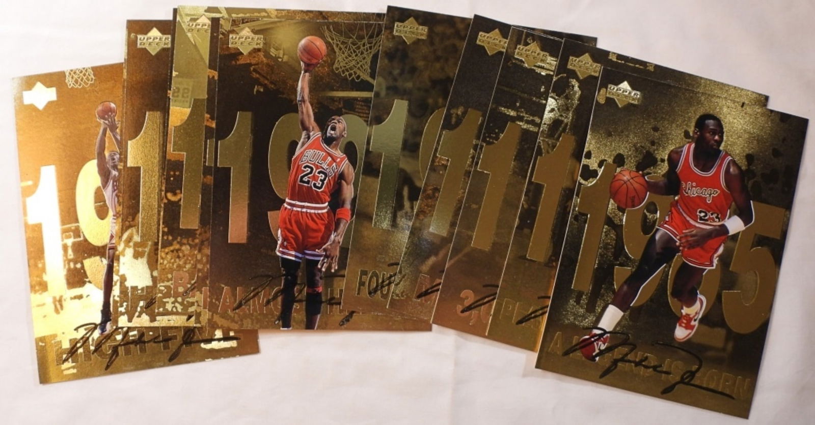 (12) Upper Deck Michael Jordan Cards (1 of 2)