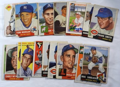 Mixed Lot Of (23) Baseball Cards