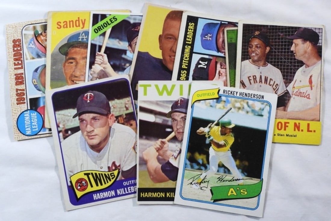 (10) Different Baseball Cards (1 of 2)