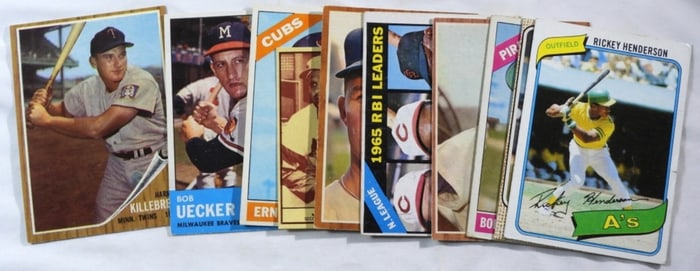 (10) Mixed Baseball Cards