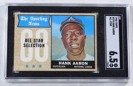 1968 TOPPS #370 Hank Aaron