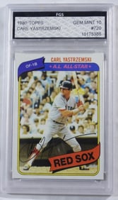 TOPPS Carl Yastrzemski Number 720