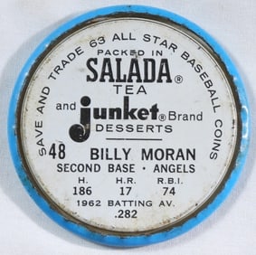 Billy Moran TOPPS 48 Coin